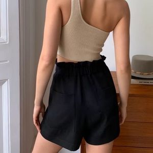 Babaton Bello Shorts - Black - Size Small